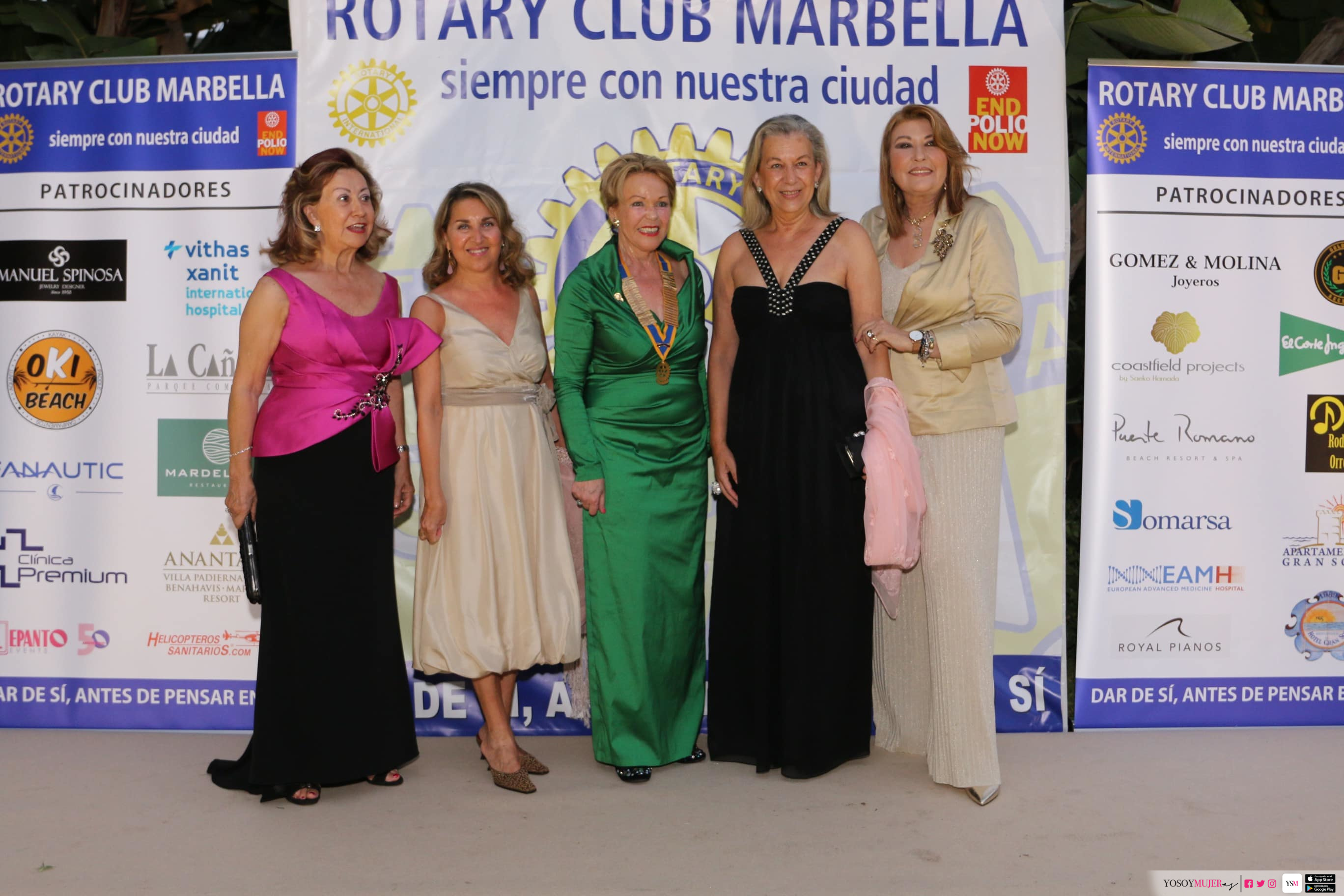 Cena de Gala junto al Rotary Club Marbella